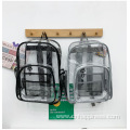 large hiking heavy duty transparent pvc clear backpack